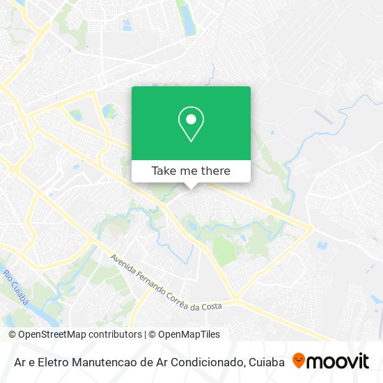 Mapa Ar e Eletro Manutencao de Ar Condicionado