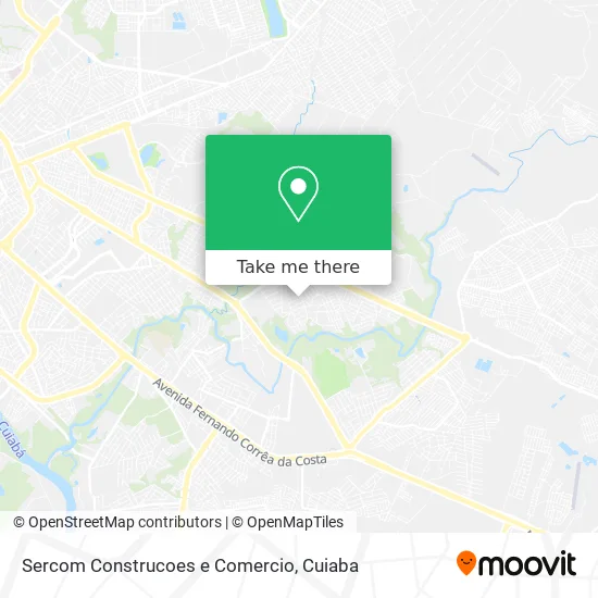Sercom Construcoes e Comercio map