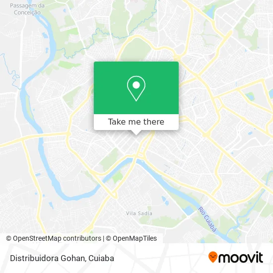 Distribuidora Gohan map