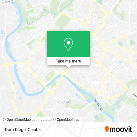 Dom Diego map