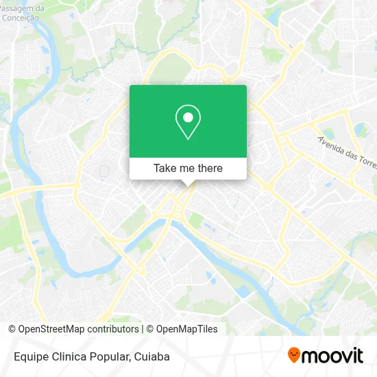 Equipe Clinica Popular map