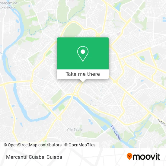 Mercantil Cuiaba map