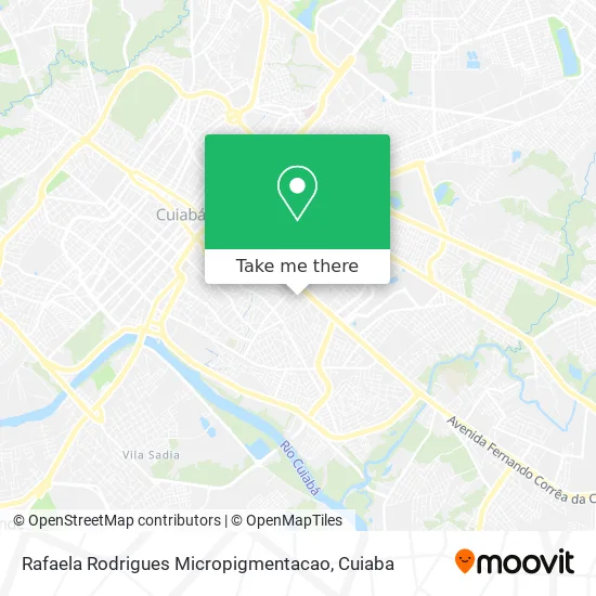 Rafaela Rodrigues Micropigmentacao map