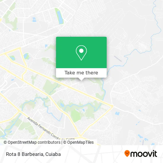 Rota 8 Barbearia map