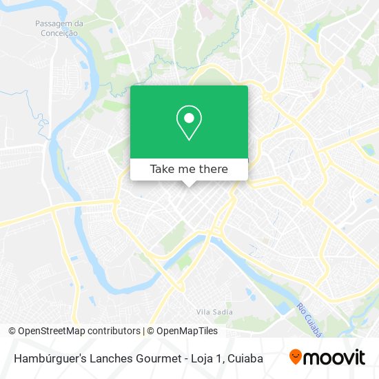 Hambúrguer's Lanches Gourmet - Loja 1 map