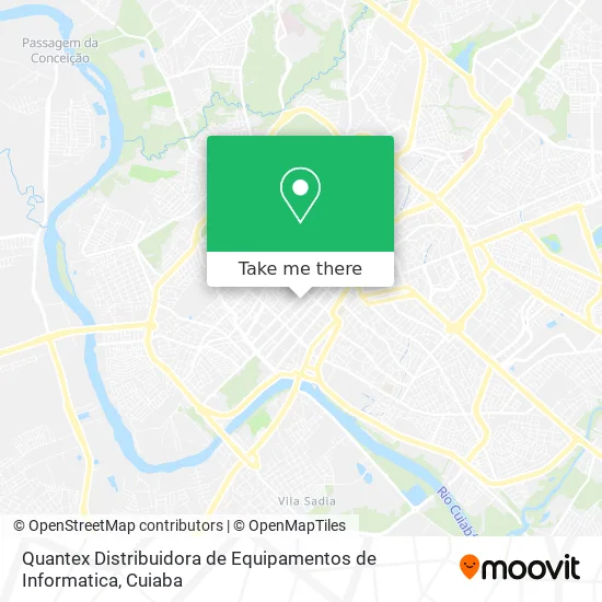 Quantex Distribuidora de Equipamentos de Informatica map