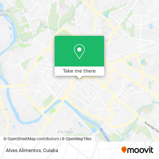 Mapa Alves Alimentos