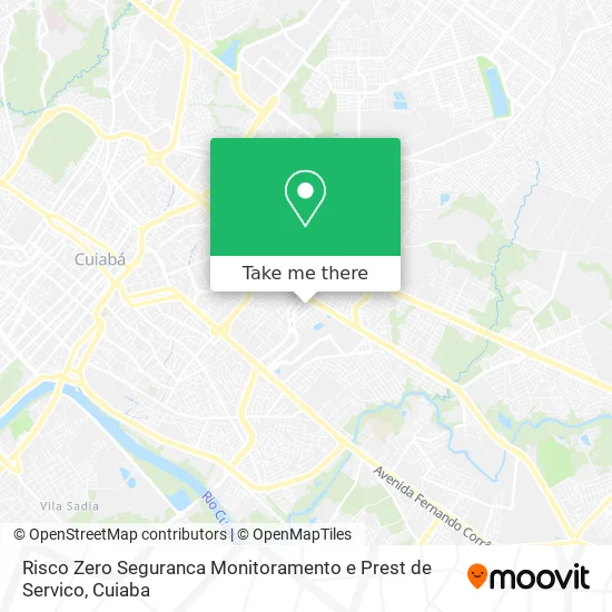 Risco Zero Seguranca Monitoramento e Prest de Servico map
