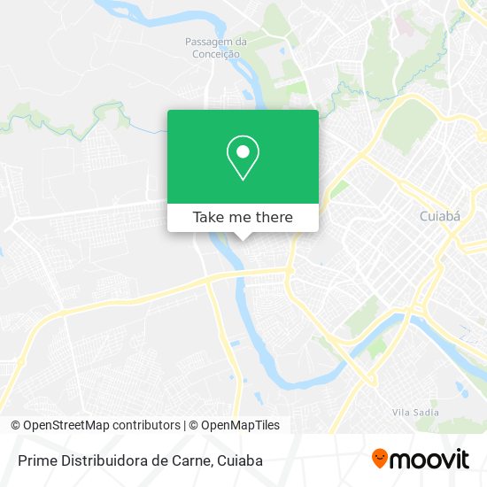 Prime Distribuidora de Carne map