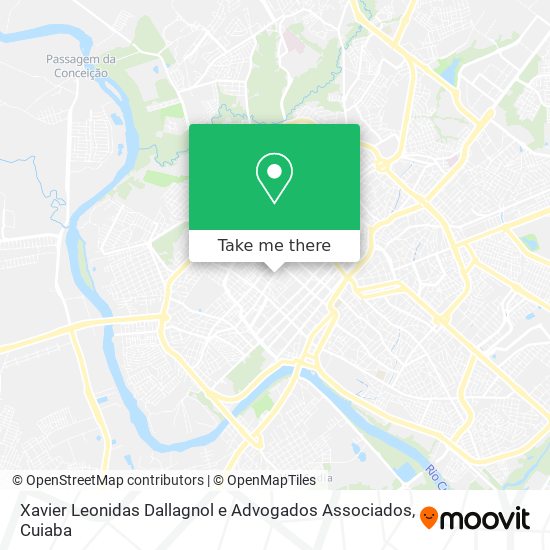 Xavier Leonidas Dallagnol e Advogados Associados map