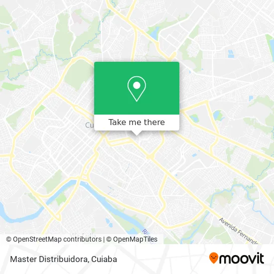 Master Distribuidora map