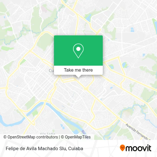 Felipe de Avila Machado Slu map