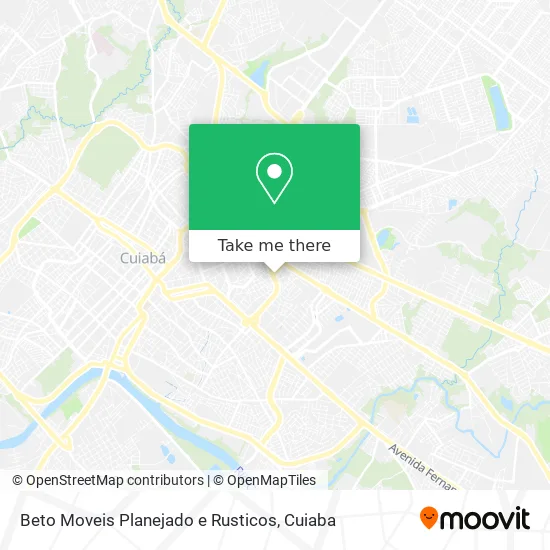 Beto Moveis Planejado e Rusticos map