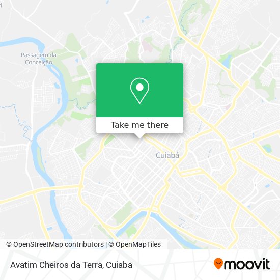 Avatim Cheiros da Terra map