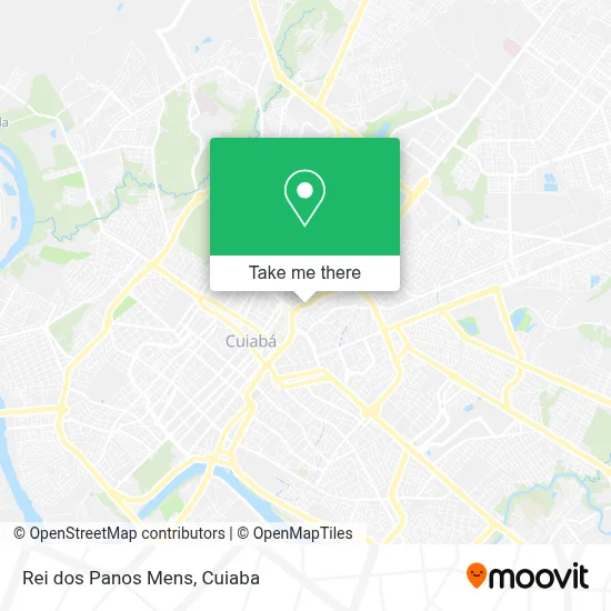 Rei dos Panos Mens map