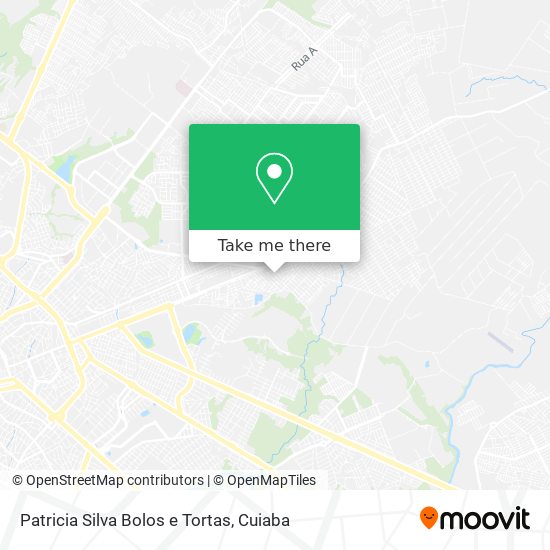 Mapa Patricia Silva Bolos e Tortas