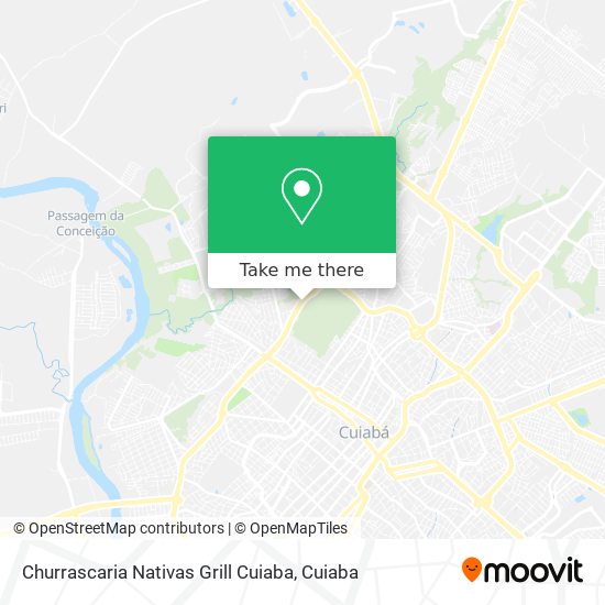Churrascaria Nativas Grill Cuiaba map