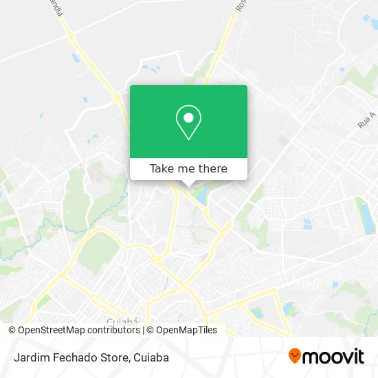 Jardim Fechado Store map