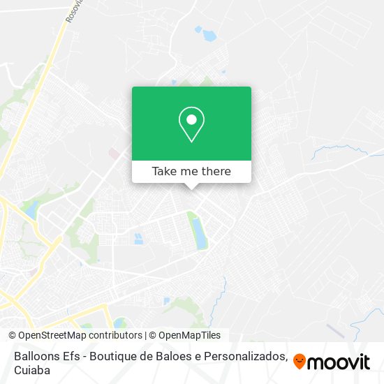 Balloons Efs - Boutique de Baloes e Personalizados map
