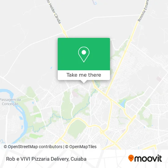 Rob e VIVI Pizzaria Delivery map