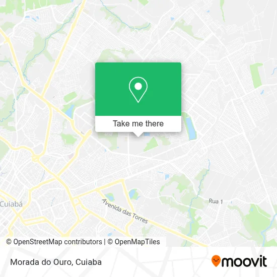 Morada do Ouro map