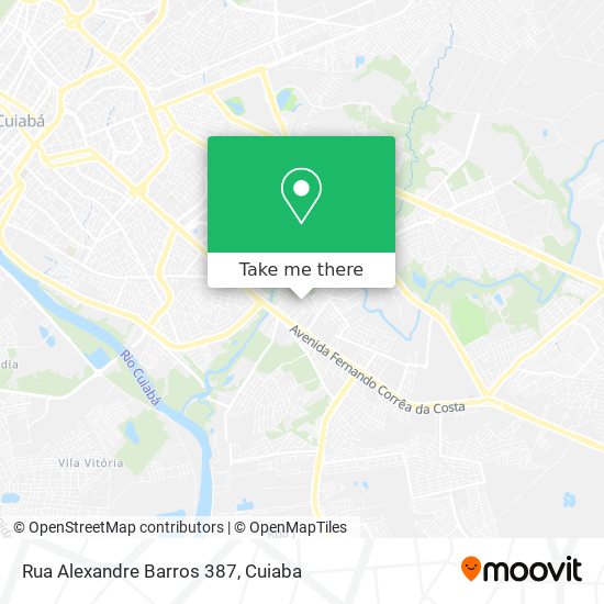 Mapa Rua Alexandre Barros 387