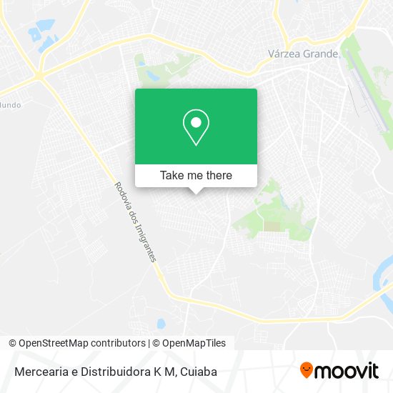 Mercearia e Distribuidora K M map