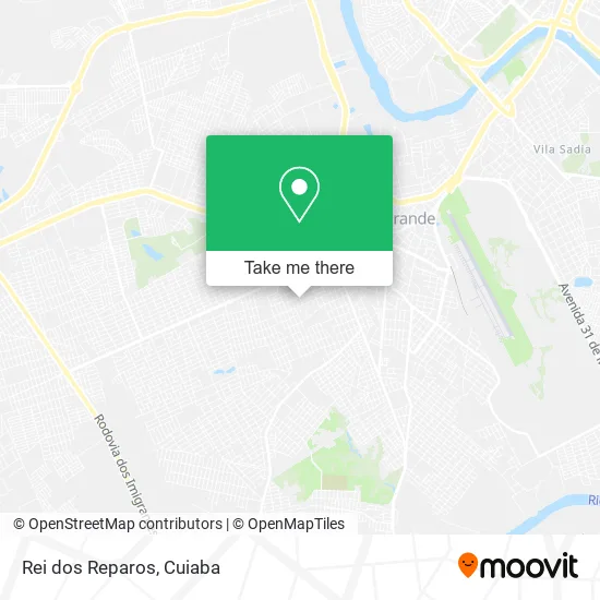 Rei dos Reparos map