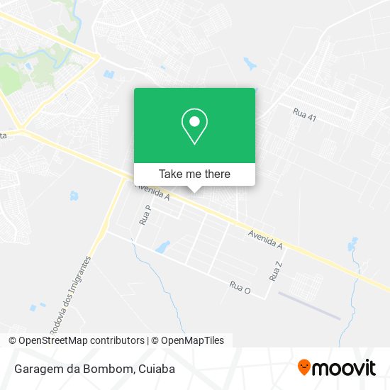 Garagem da Bombom map