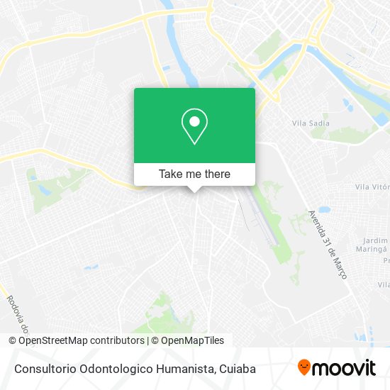 Consultorio Odontologico Humanista map