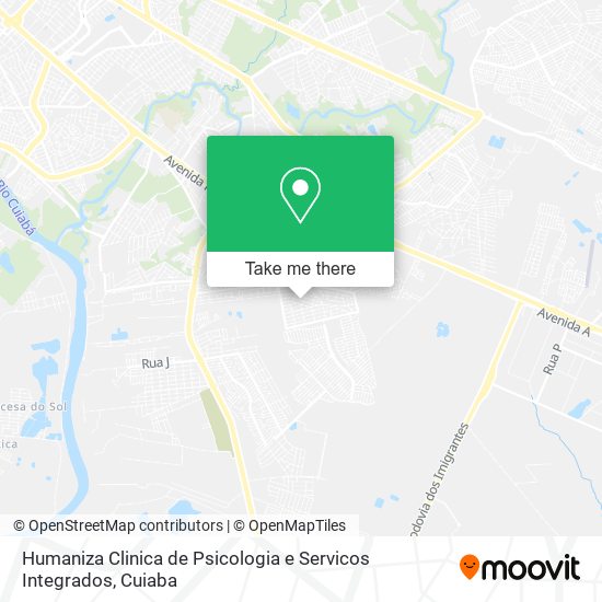 Humaniza Clinica de Psicologia e Servicos Integrados map