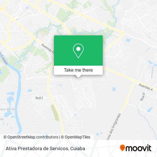 Mapa Ativa Prestadora de Servicos