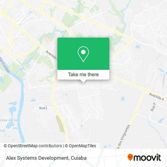 Alex Systems Development map