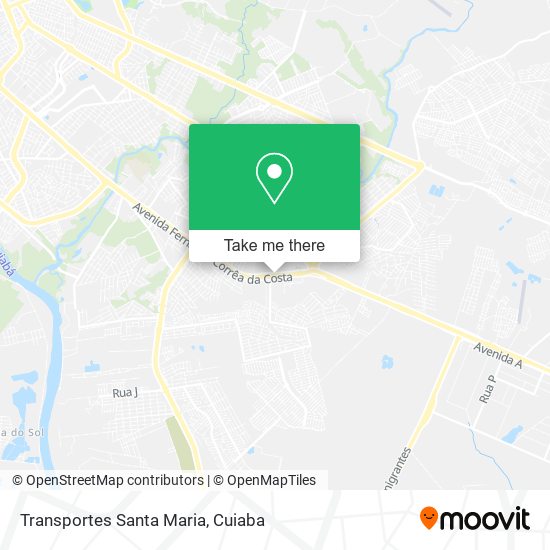 Transportes Santa Maria map
