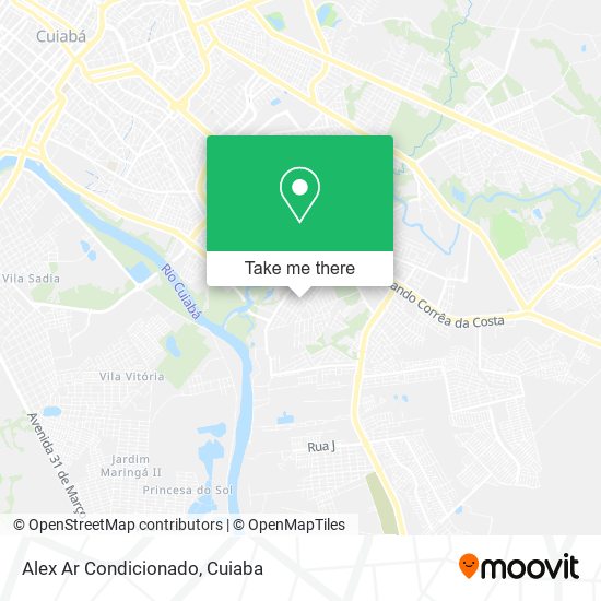 Alex Ar Condicionado map