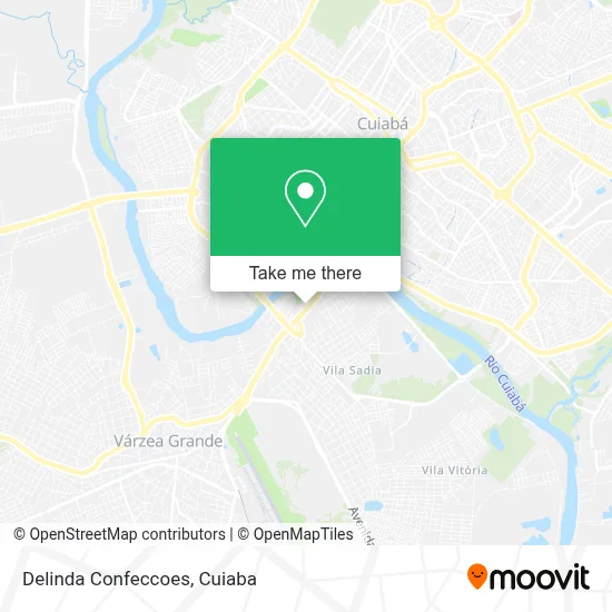 Delinda Confeccoes map