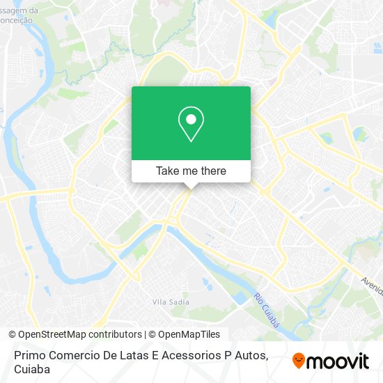 Primo Comercio De Latas E Acessorios P Autos map