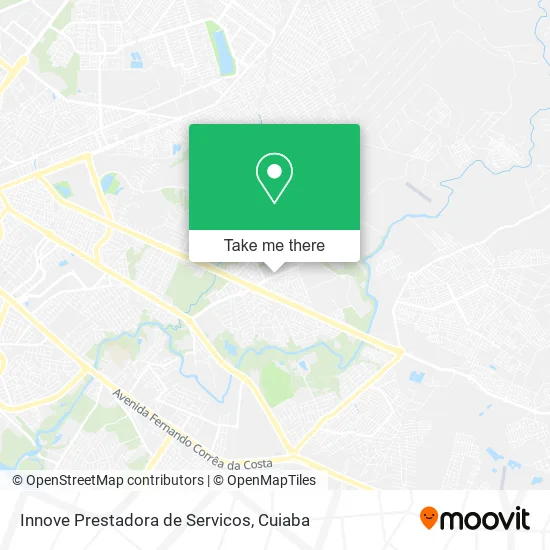 Innove Prestadora de Servicos map