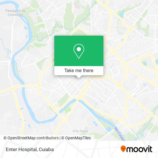 Enter Hospital map