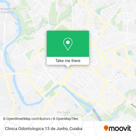 Clinica Odontologica 13 de Junho map