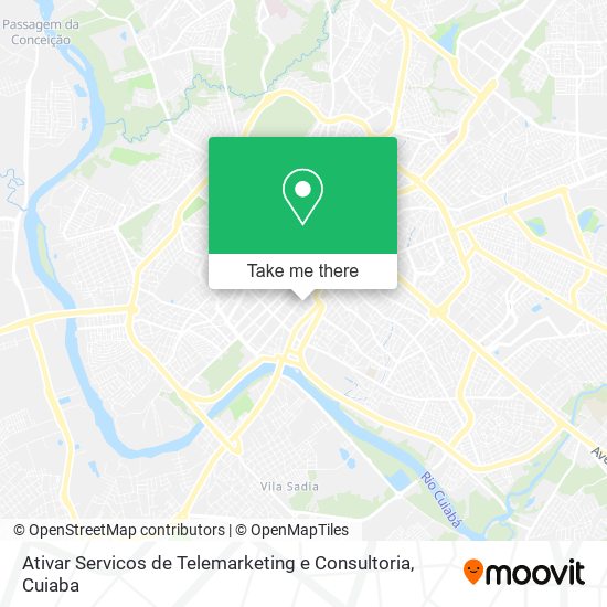 Mapa Ativar Servicos de Telemarketing e Consultoria