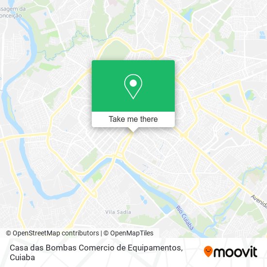 Casa das Bombas Comercio de Equipamentos map