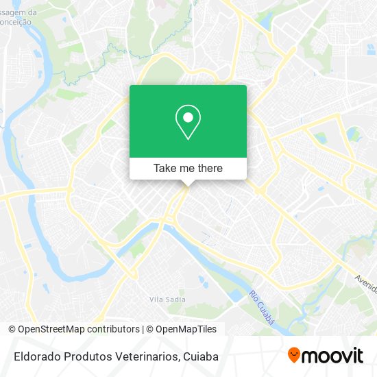 Mapa Eldorado Produtos Veterinarios