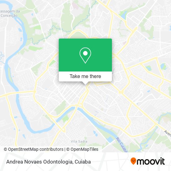 Mapa Andrea Novaes Odontologia