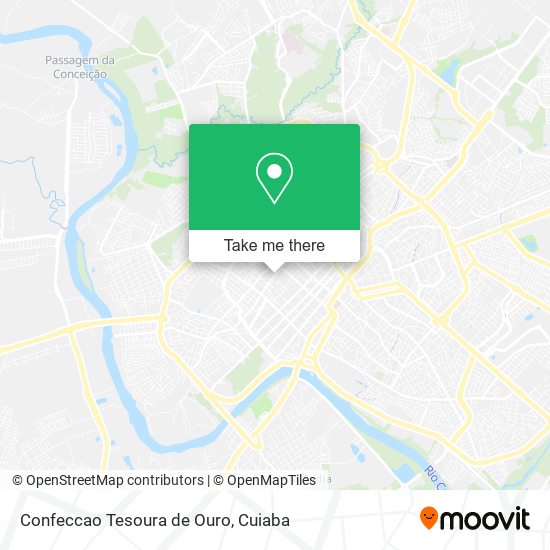 Confeccao Tesoura de Ouro map