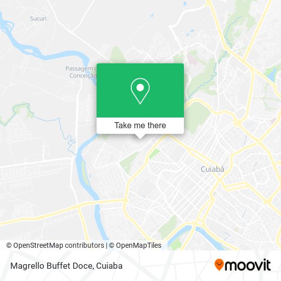 Mapa Magrello Buffet Doce