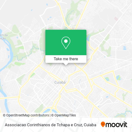 Associacao Corinthianos de Tchapa e Cruz map
