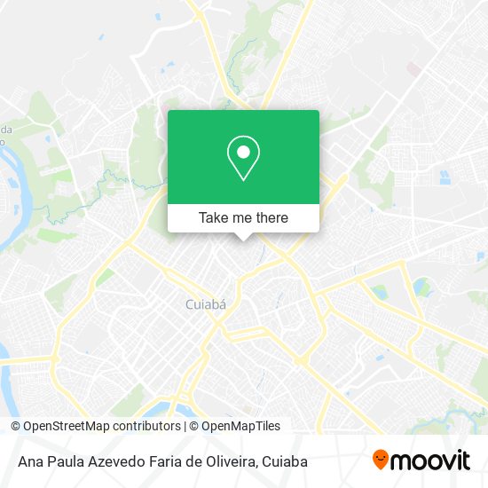 Mapa Ana Paula Azevedo Faria de Oliveira