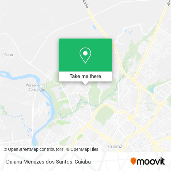 Mapa Daiana Menezes dos Santos