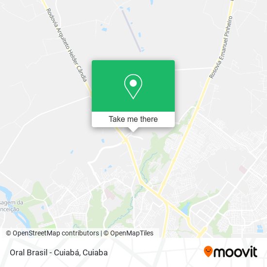 Oral Brasil - Cuiabá map
